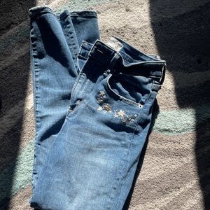 High rise ankle pants